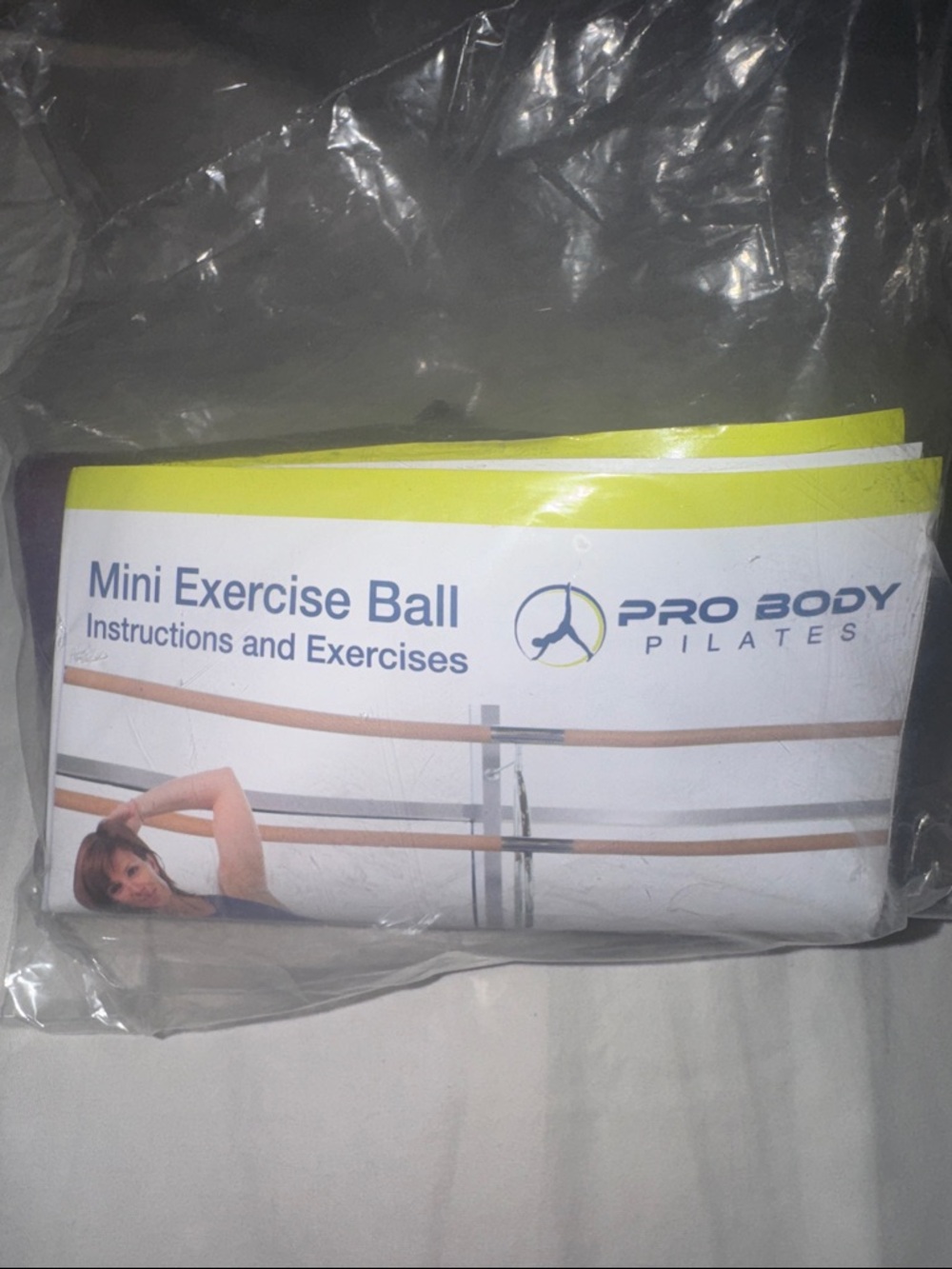Mini Exercise Ball - Yellow